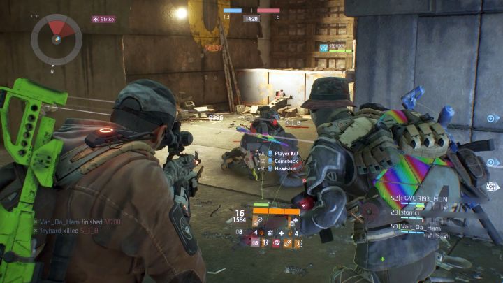 Zabójstwo liczone jest wtedy, gdy wróg zostanie dobity. - Potyczka | Nowe tryby gry w The Division - The Division - poradnik do gry