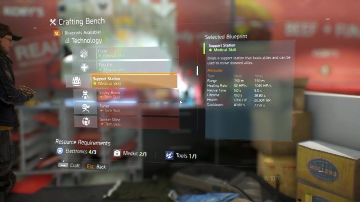Warto szybko stworzyć zdolności specjalne, gdyż znacząco ułatwiają rozgrywkę. - Przetrwanie | Nowe tryby gry w The Division - The Division - poradnik do gry