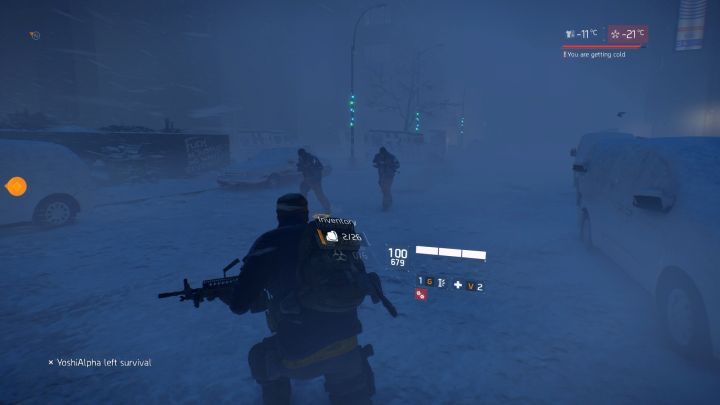 Cały czas monitoruj okolicę, by nie wpaść nagle na grupę wrogów. - Przetrwanie | Nowe tryby gry w The Division - The Division - poradnik do gry