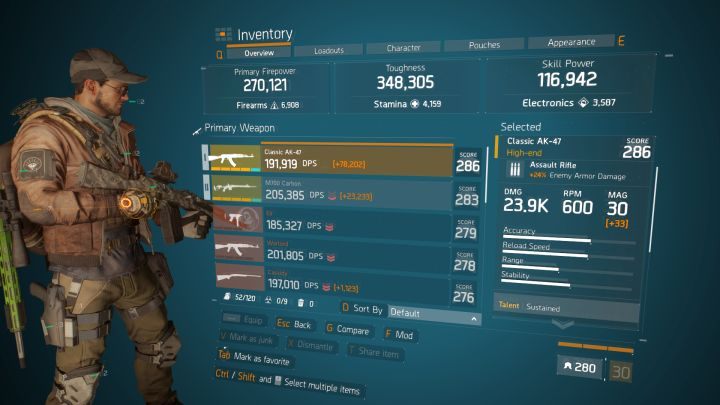 Wyższe poziomy trudności świata wymagają lepszego sprzętu, lecz pozwalają także zdobyć lepsze przedmioty. - Poziom trudności świata (Tier) w The Division | Kluczowe mechanizmy rozgrywki - The Division - poradnik do gry