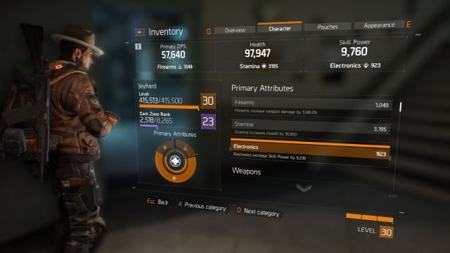 Dojście do 30 poziomu zajmuje kilka dni gry. - Droga do 30 poziomu doświadczenia w The Division | Rozwój postaci - The Division - poradnik do gry