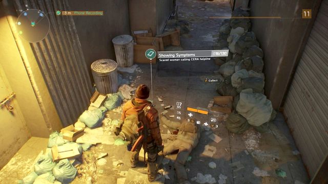 Kolejna porcja danych znajduje się miedzy śmietnikami - Hudson Yards [M2] | Dane wywiadowcze w The Division - The Division - poradnik do gry