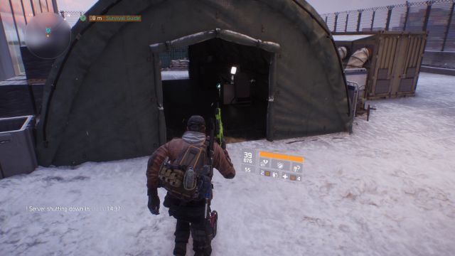 Poradnik znajduje się wewnątrz tego namiotu. - Hells Kitchen [M4] | Dane wywiadowcze w The Division - The Division - poradnik do gry