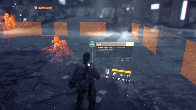 ECHO znajduje się centralnie na linii przecięcia się dwóch ulic. - Garment District [M7] | Dane wywiadowcze w The Division - The Division - poradnik do gry