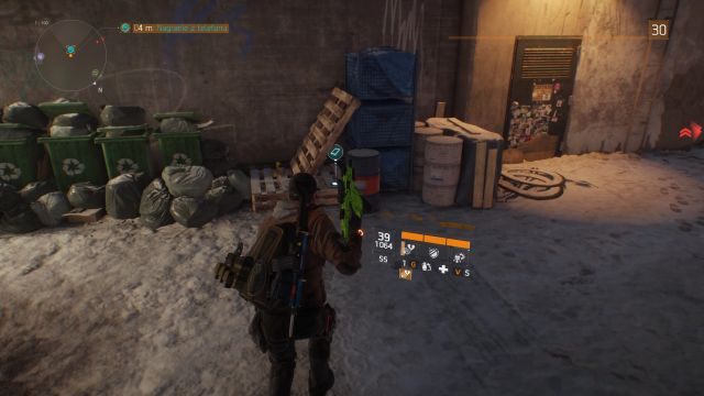 Nagranie znajduje się w bocznej alejce. - Tenderloin [M8] | Dane wywiadowcze w The Division - The Division - poradnik do gry