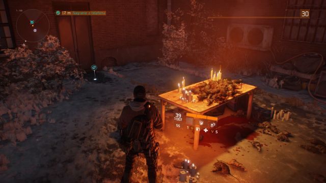 Nagranie znajduje się przy stole ofiarnym, w wąskiej uliczce. - Tenderloin [M8] | Dane wywiadowcze w The Division - The Division - poradnik do gry