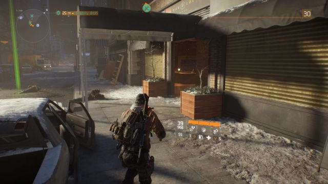 Wejście do opisanej kawiarni. - Tenderloin [M8] | Dane wywiadowcze w The Division - The Division - poradnik do gry