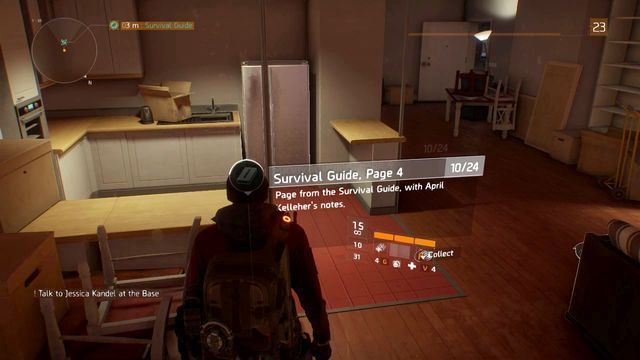 Czwarta strona na piętrze w budynku - Chelsea & Obóz Hudson [M1] | Dane wywiadowcze w The Division - The Division - poradnik do gry