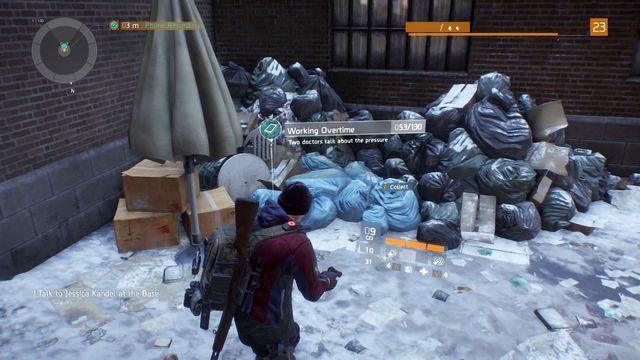 Kolejny telefon przy śmietnikach w pobliżu 9th Ave - Chelsea & Obóz Hudson [M1] | Dane wywiadowcze w The Division - The Division - poradnik do gry