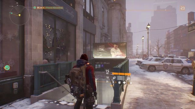 Musisz zejść na stację metra, gdzie na ławce przy torach odnajdziesz telefon - Chelsea & Obóz Hudson [M1] | Dane wywiadowcze w The Division - The Division - poradnik do gry