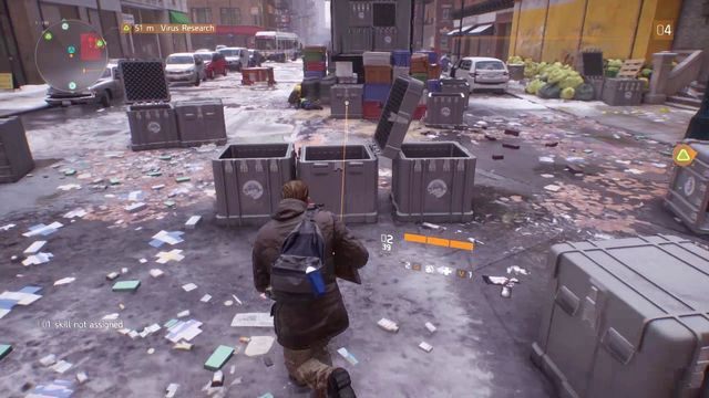 Echo odnajdziesz przy skrzyniach na głównej drodze - Chelsea & Obóz Hudson [M1] | Dane wywiadowcze w The Division - The Division - poradnik do gry