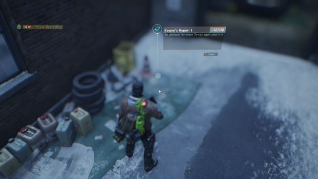 Nagranie znaleźć można tuż obok kryjówki. - Murray Hill [M13] | Dane wywiadowcze w The Division - The Division - poradnik do gry