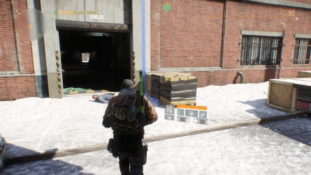 Jedno z dwóch wejść do budynku. - Murray Hill [M13] | Dane wywiadowcze w The Division - The Division - poradnik do gry