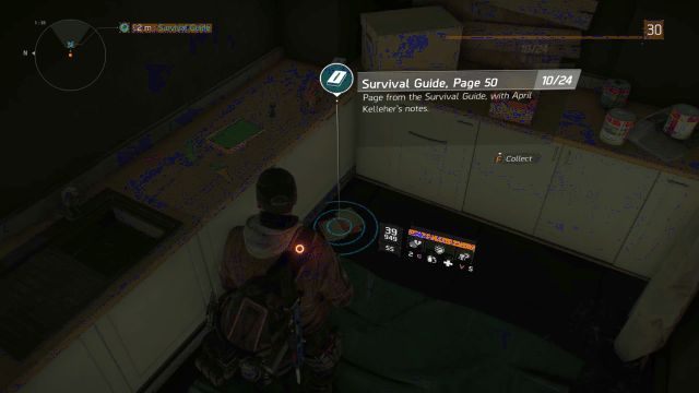 Poradnik przetrwania jak zwykle schowany wewnątrz mieszkania. - Turtle Bay [M14] | Dane wywiadowcze w The Division - The Division - poradnik do gry