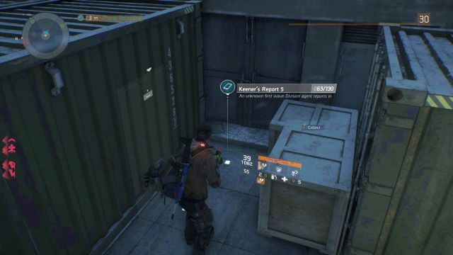 Nagranie skryte jest między kontenerami. - Turtle Bay [M14] | Dane wywiadowcze w The Division - The Division - poradnik do gry