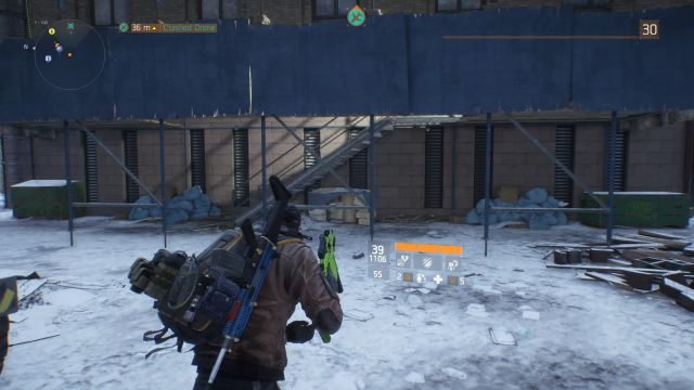 Najpierw trzeba odszukać schody prowadzące na górę... - Turtle Bay [M14] | Dane wywiadowcze w The Division - The Division - poradnik do gry
