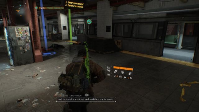 Widoczne w oddali nagranie. - Midtown East [M15] | Dane wywiadowcze w The Division - The Division - poradnik do gry