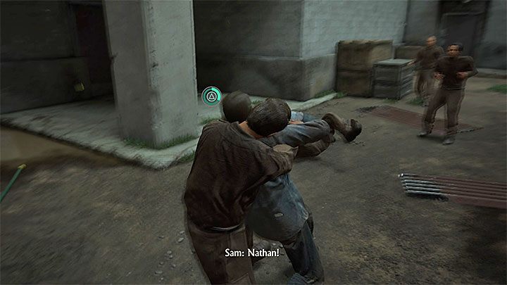 Pozbądź się ostatnich wrogów przy wsparciu ze strony Sama - Uncharted 4 Kres Złodzieja: Rozdział 2 Piekło - solucja, opis przejścia - Uncharted 4: Kres Złodzieja - poradnik do gry