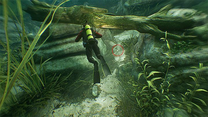 Po tym jak uzyskasz kontrolę nad głównym bohaterem popłyń w prawo - Uncharted 4 Kres Złodzieja: Rozdział 3 Malezyjska fucha - solucja, opis przejścia - Uncharted 4: Kres Złodzieja - poradnik do gry