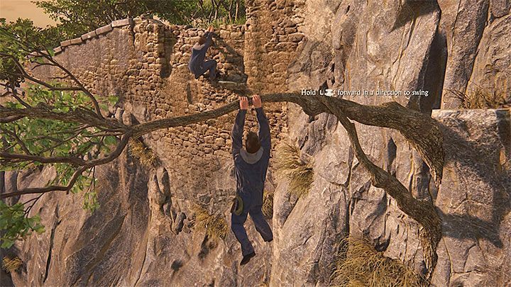 Rozbujaj się na drzewie - Uncharted 4 Kres Złodzieja: Rozdział 6 Złodziejska krew - solucja, opis przejścia - Uncharted 4: Kres Złodzieja - poradnik do gry