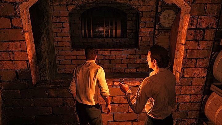 Obejdź przesuniętą przed chwilą beczkę od lewej strony, wykorzystując to, że przemieszczenie jej odblokowało nowe przejście - Uncharted 4 Kres Złodzieja: Rozdział 6 Złodziejska krew - solucja, opis przejścia - Uncharted 4: Kres Złodzieja - poradnik do gry