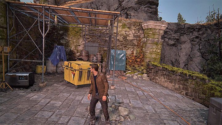 Raz jeszcze wróć się do wykopalisk i tym razem zbadaj ich górną część - Uncharted 4 Kres Złodzieja: Rozdział 8 Grób Henryego Averyego - solucja, opis przejścia - Uncharted 4: Kres Złodzieja - poradnik do gry