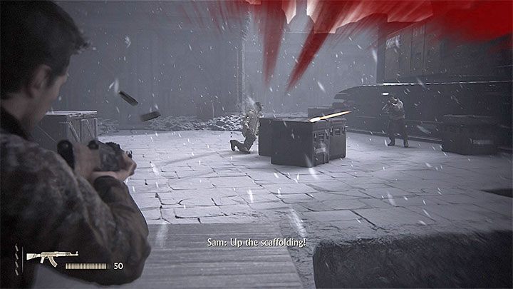 Szybko zabij nowych wrogów po wykonanej wspinaczce - Uncharted 4 Kres Złodzieja: Rozdział 9 Ci, którzy zasłużą... - solcuja, opis przejścia - Uncharted 4: Kres Złodzieja - poradnik do gry