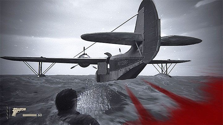 Dopłyń do samolotu zanim Nate zostanie rozstrzelany przez wrogów - Uncharted 4 Kres Złodzieja: Rozdział 9 Ci, którzy zasłużą... - solcuja, opis przejścia - Uncharted 4: Kres Złodzieja - poradnik do gry
