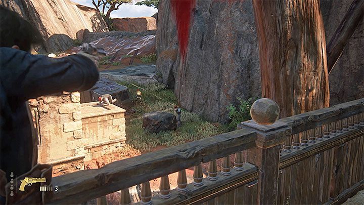 Nowi wrogowie dotrą w to miejsce ciężarówką - Uncharted 4 Kres Złodzieja: Rozdział 10 Dwanaście wież - solucja, opis przejścia - Uncharted 4: Kres Złodzieja - poradnik do gry