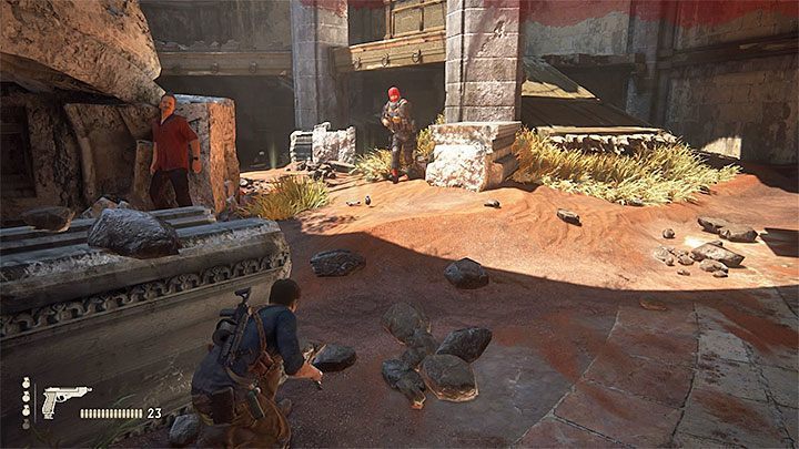 Uważaj na silniejszych wrogów ze strzelbami - Uncharted 4 Kres Złodzieja: Rozdział 10 Dwanaście wież - solucja, opis przejścia - Uncharted 4: Kres Złodzieja - poradnik do gry