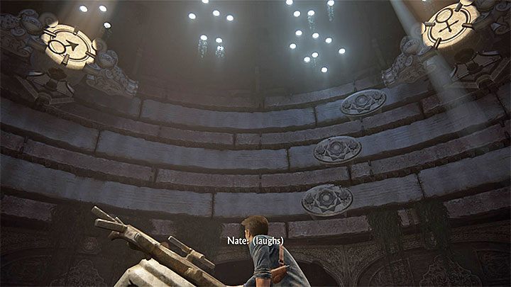 Jeśli poprawnie wykonałeś wszystkie kroki to Sam powinien się odezwać (w przeciwnym razie załaduj ostatni punkt kontrolny i spróbuj ponownie) - Uncharted 4 Kres Złodzieja: Rozdział 12 Na morzu - solucja, opis przejścia - Uncharted 4: Kres Złodzieja - poradnik do gry