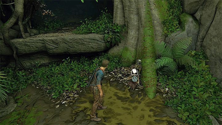 Po drodze możesz zbadać szkielet i odszukać jeden ze skarbów - Uncharted 4 Kres Złodzieja: Rozdział 13 Rozbitkowie - solucja, opis przejścia - Uncharted 4: Kres Złodzieja - poradnik do gry