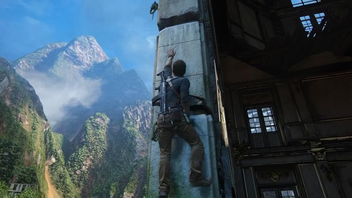 Wespnij się na sam szczyt - Uncharted 4 Kres Złodzieja: Rozdział 15 Łupieżcy Libertaliisolucja, opis przejścia - Uncharted 4: Kres Złodzieja - poradnik do gry