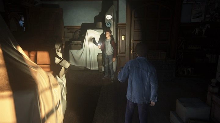 Niektóre przedmioty z posesji, pozwolą odblokować z Samem opcjonalne konwersacje - Uncharted 4 Kres Złodzieja: Rozdział 16 Bracia Drakeowie - solucja, opis przejścia - Uncharted 4: Kres Złodzieja - poradnik do gry