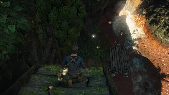 Niedaleko zerwanego mostu znajdziesz skarb - Uncharted 4 Kres Złodzieja: Rozdział 17 Na dobre i na złe - solucja, opis przejścia - Uncharted 4: Kres Złodzieja - poradnik do gry