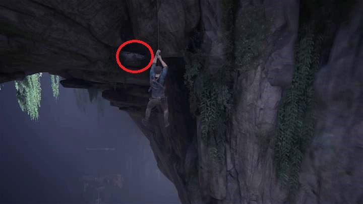 Za tą półką skalną znajdziesz ostatni z reliktów - Uncharted 4 Kres Złodzieja: Rozdział 21 Stróż brata mojego - solucja, pis przejścia - Uncharted 4: Kres Złodzieja - poradnik do gry