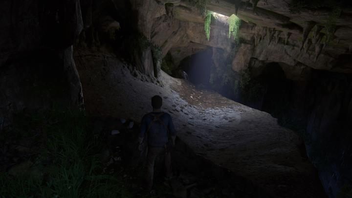 Zsuń się w dół, uważaj jednak na dziury w podłodze - Uncharted 4 Kres Złodzieja: Rozdział 21 Stróż brata mojego - solucja, pis przejścia - Uncharted 4: Kres Złodzieja - poradnik do gry