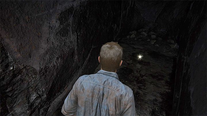 Sekret jest w bardzo słabo oświetlonym miejscu - Uncharted 4 Kres Złodzieja: Piekło - wszystkie skarby - Uncharted 4: Kres Złodzieja - poradnik do gry