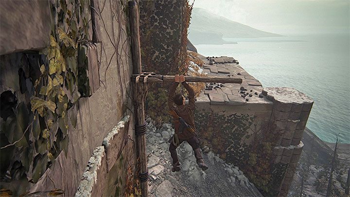 Piąty sekret możesz odnaleźć w końcowej fazie przeprawy mającej na celu dotarcie do cmentarza (niedługo po rozprawieniu się z grupą trzech najemników i dotarciu do obszaru, w którym trzeba się regularnie ześlizgiwać po stromym podłożu) - Uncharted 4 Kres Złodzieja: Grób Henryego Averyego - wszystkie skarby - Uncharted 4: Kres Złodzieja - poradnik do gry