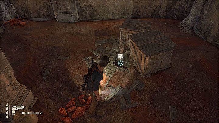 Piętnasty sekret jest w tym samym pomieszczeniu co opisany wyżej czternasty - Uncharted 4 Kres Złodzieja: Dwanaście wież - wszystkie skarby - Uncharted 4: Kres Złodzieja - poradnik do gry