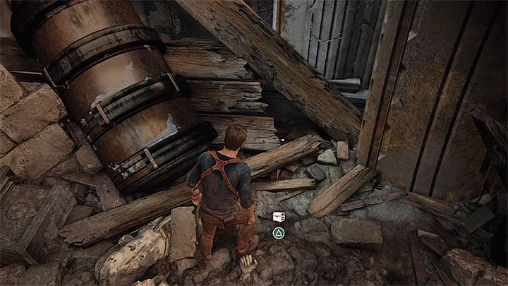 Ostatni piąty sekret możesz odnaleźć tuż po tym jak przyczynisz się do uaktywnienia głównego dzwonu wieży zegarowej - Uncharted 4 Kres Złodzieja: Najciemniej pod latarnią - wszystkie skarby - Uncharted 4: Kres Złodzieja - poradnik do gry