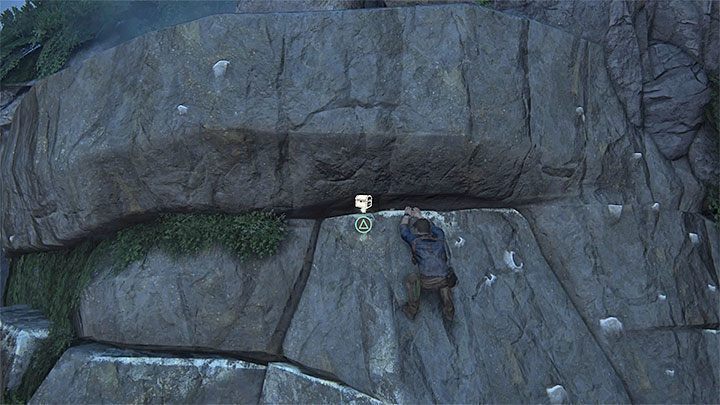 Pierwszy skarb możesz odnaleźć niedługo po tym jak Nate odzyska pełnię sił i zbliży się do pierwszego większego wodospadu - Uncharted 4 Kres Złodzieja: Rozbitkowie - wszystkie skarby - Uncharted 4: Kres Złodzieja - poradnik do gry