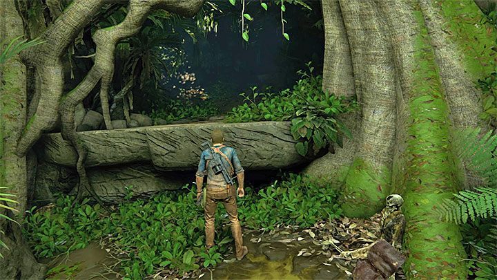 Czwarty sekret możesz odnaleźć niedługo po zaliczeniu spotkania z wrogimi najemnikami - Uncharted 4 Kres Złodzieja: Rozbitkowie - wszystkie skarby - Uncharted 4: Kres Złodzieja - poradnik do gry