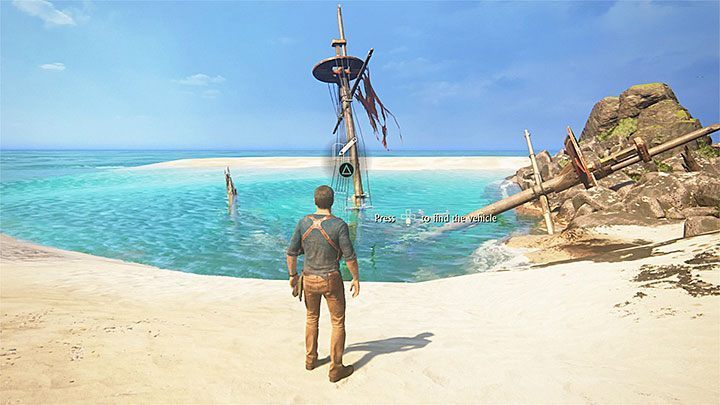 Drugi wpis do dziennika możesz odblokować po dotarciu do malutkiej wysepki zlokalizowanej na lewo od głównej wyspy archipelagu - Uncharted 4 Kres Złodzieja: Wpisy do dziennika - sekrety i zagadki - Uncharted 4: Kres Złodzieja - poradnik do gry