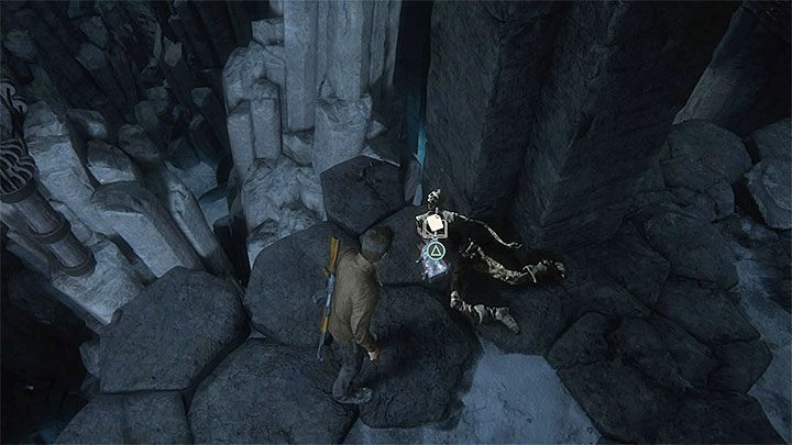 Notatkę możesz odnaleźć niedługo po opuszczeniu obszaru jaskiń ze zniszczonym mostem zwodzonym (miejsca, w którym przepchnąłeś pojemnik i przyczepiłeś do niego linkę z hakiem) - Uncharted 4 Kres Złodzieja: Notatki - sekrety i zagadki - Uncharted 4: Kres Złodzieja - poradnik do gry