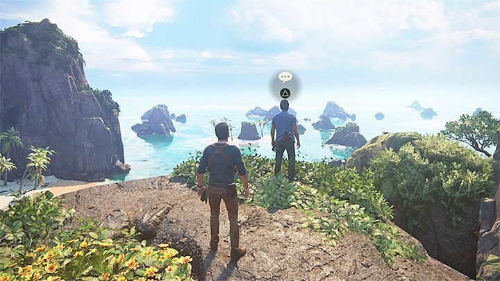 Dołącz do Sama na punkcie widokowym - Uncharted 4 Kres Złodzieja: Opcjonalne rozmowy - sekrety i zagadki - Uncharted 4: Kres Złodzieja - poradnik do gry