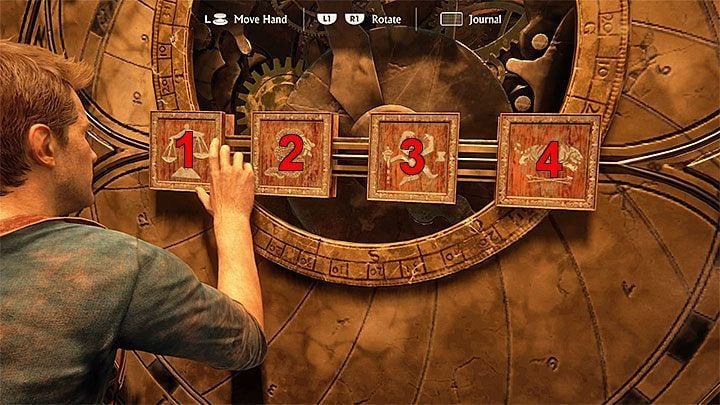 Możesz już powrócić do Koła Założycieli i zacząć wchodzić w interakcję z pieczęciami - Uncharted 4 Kres Złodzieja: Trudne zagadki - sekrety i zagadk - Uncharted 4: Kres Złodzieja - poradnik do gry