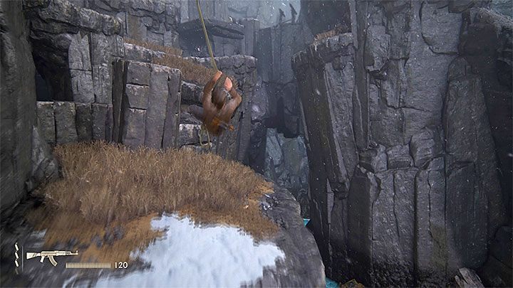 Unikalną broń odnajdziesz niedaleko grupy najemników - Uncharted 4 Kres Złodzieja: Rzadkie bronie - sekrety i zagadki - Uncharted 4: Kres Złodzieja - poradnik do gry