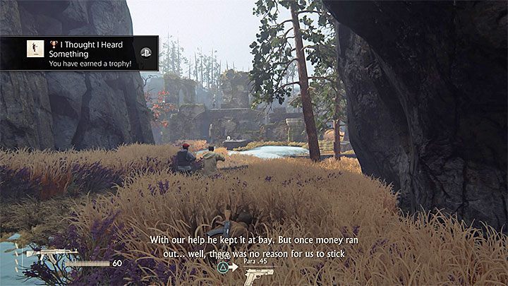 Wciśnijcie Kółko żeby wykonać poprawny zeskok i ogłuszyć najemnika - Uncharted 4 Kres Złodzieja: Coś mi się przesłyszało - trofeum, jak zdobyć? - Uncharted 4: Kres Złodzieja - poradnik do gry
