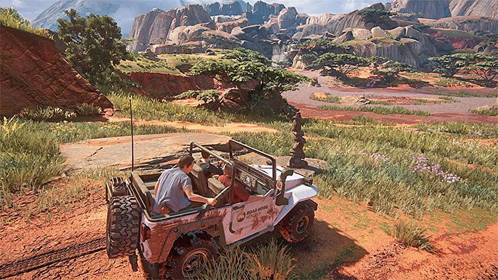 Kopiec ten znajdziecie tuż po dotarciu do obszaru z wodospadem - Uncharted 4 Kres Złodzieja: Pogromca kopczyków - trofeum, jak zdobyć? - Uncharted 4: Kres Złodzieja - poradnik do gry